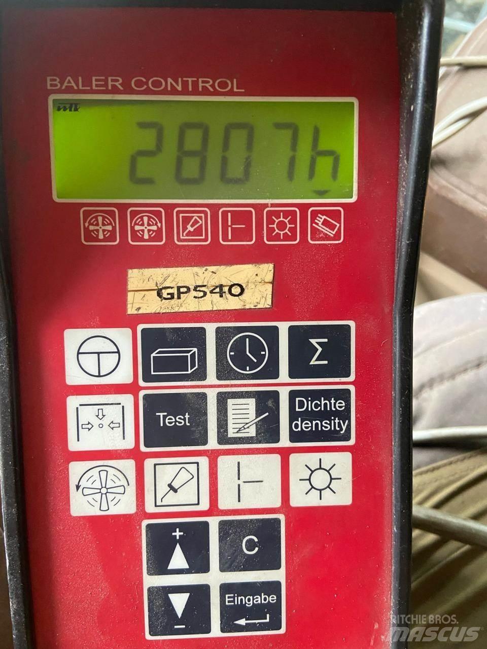 Case IH 540 Тюковые пресс-подборщики