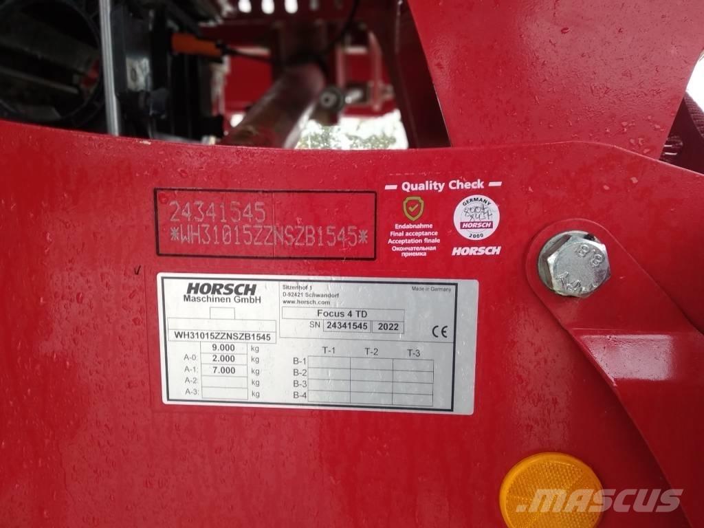 Horsch Focus 4 TD Сеялки