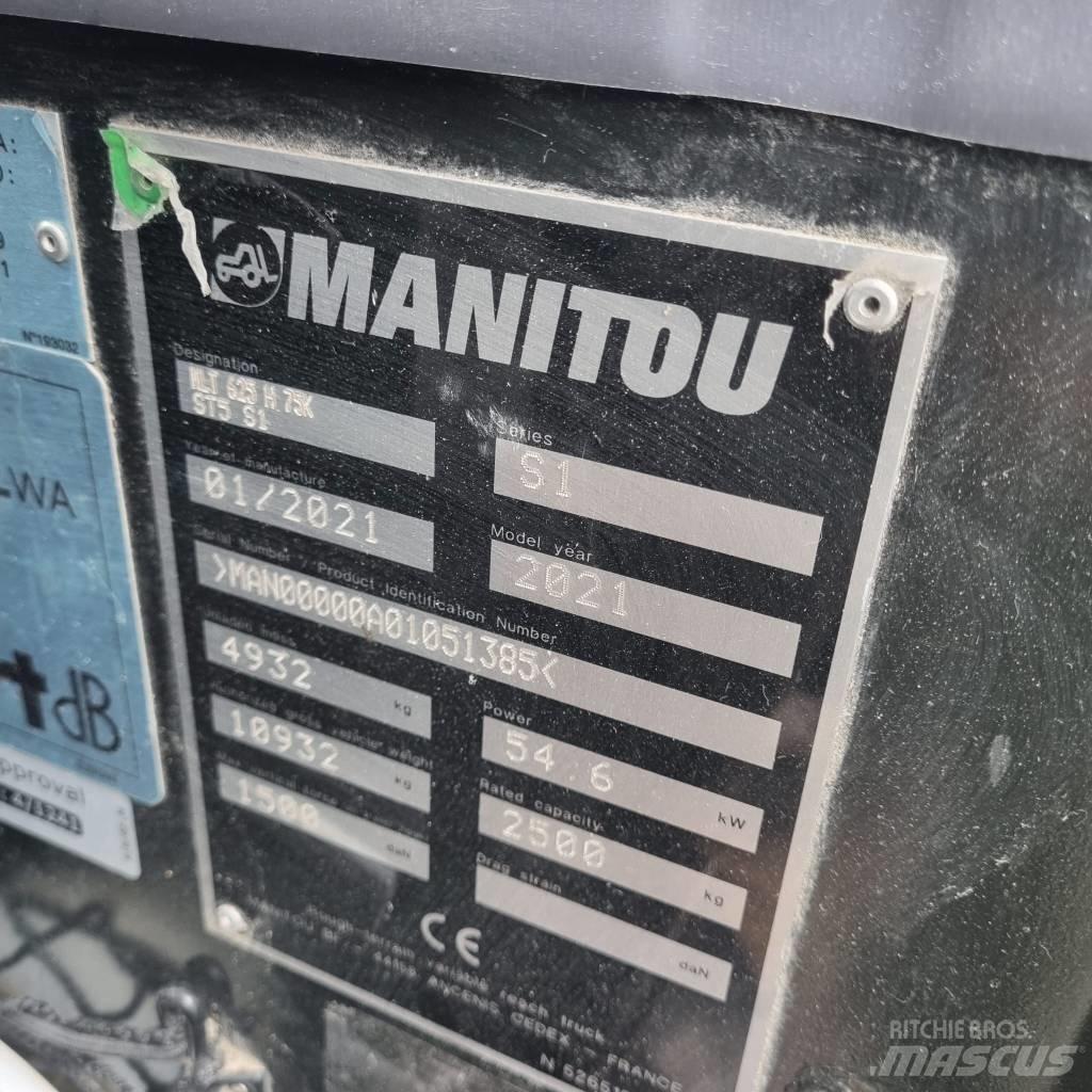 Manitou MLT 625-75 H Телескопические погрузчики