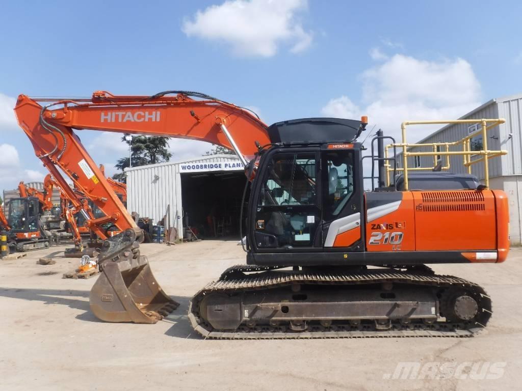 Hitachi ZX 210 LC-7 Гусеничные экскаваторы