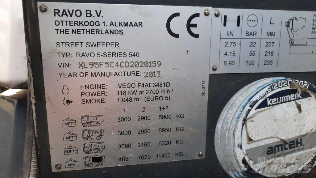 Ravo 540CD Вакуумные уборочные машины