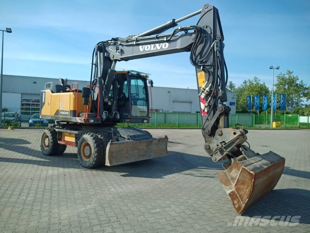 Volvo EW 180 E Колёсные экскаваторы