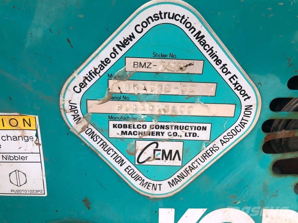 Kobelco SK 35 SR-6E Мини-экскаваторы