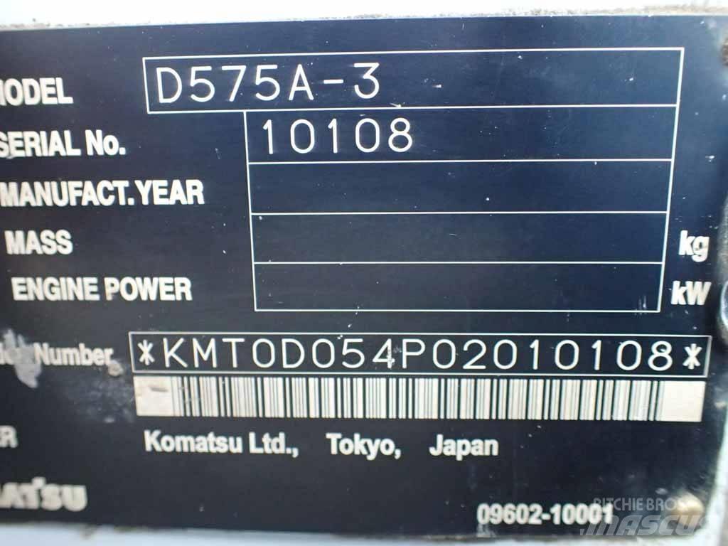Komatsu D 575 A-3 Гусеничные бульдозеры