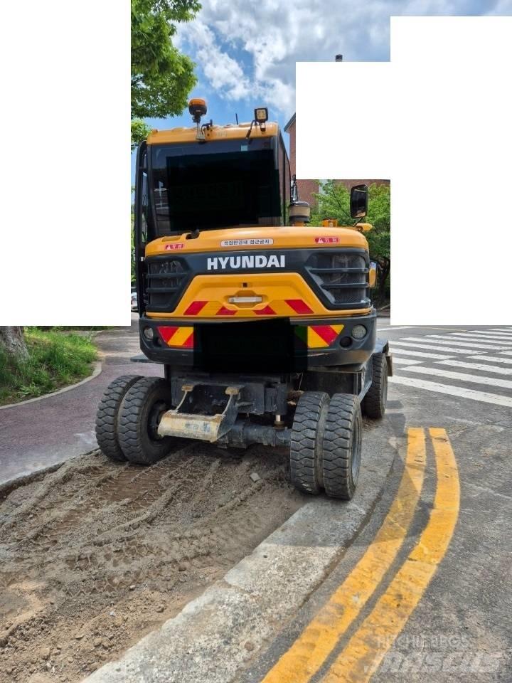 Hyundai 65A Колёсные экскаваторы