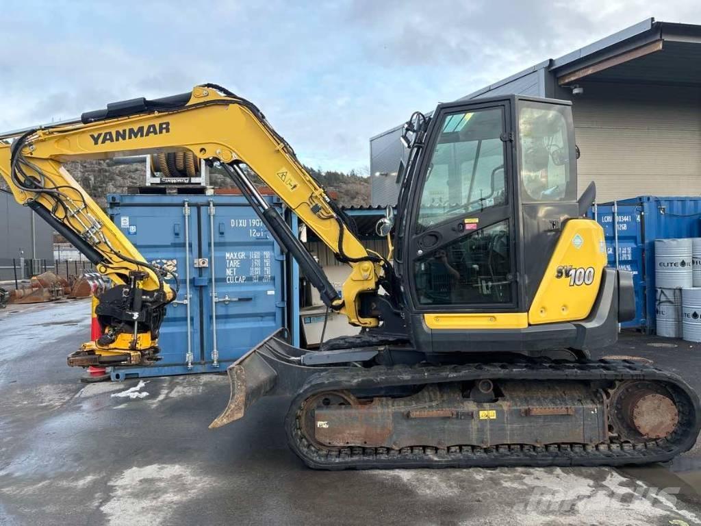 Yanmar SV 100-2A Малые экскаваторы 7т-12т