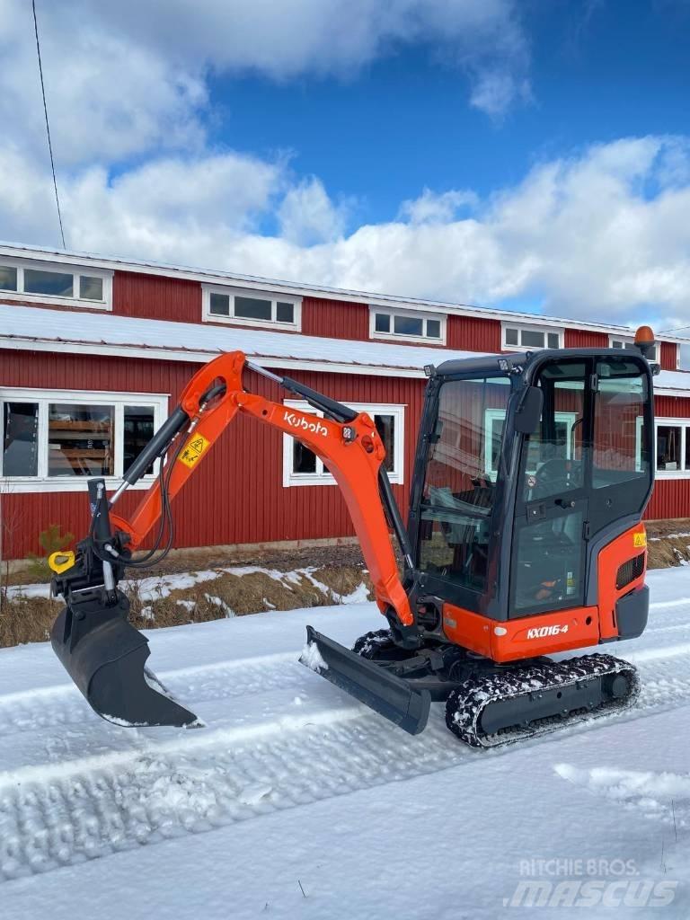 Kubota KX016-4 Мини-экскаваторы