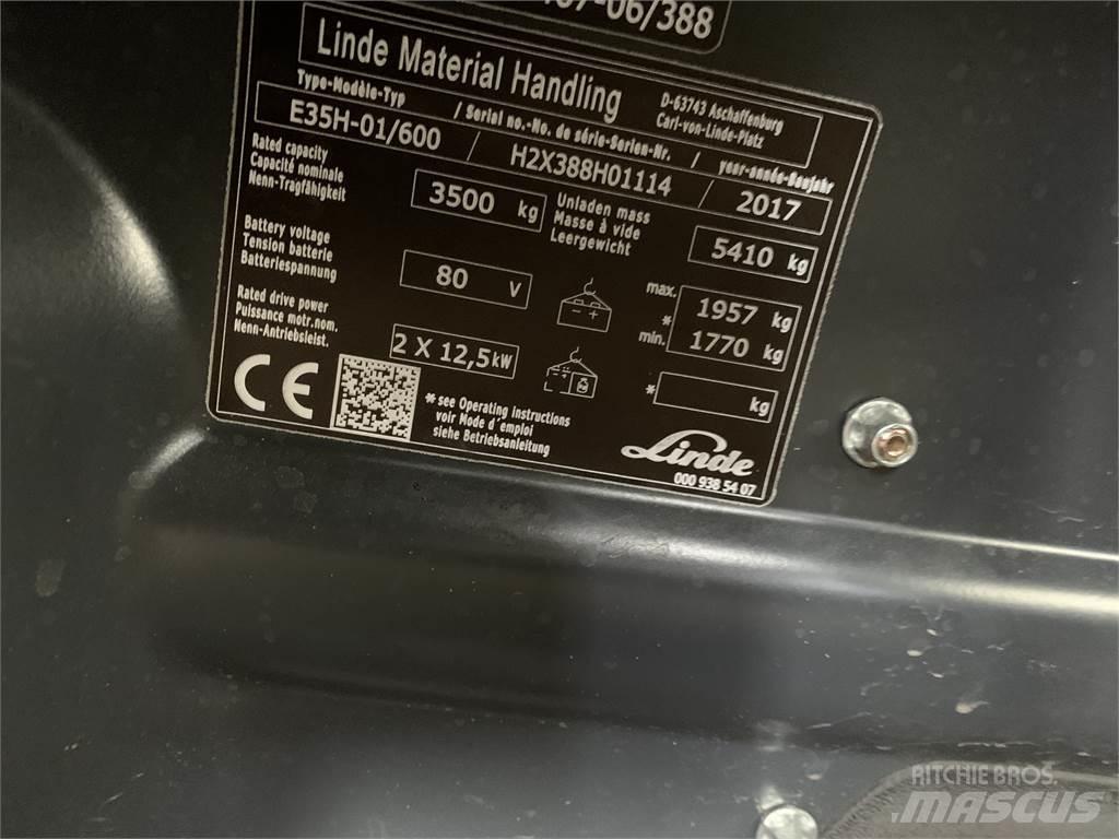 Linde E35/600H Электропогрузчики