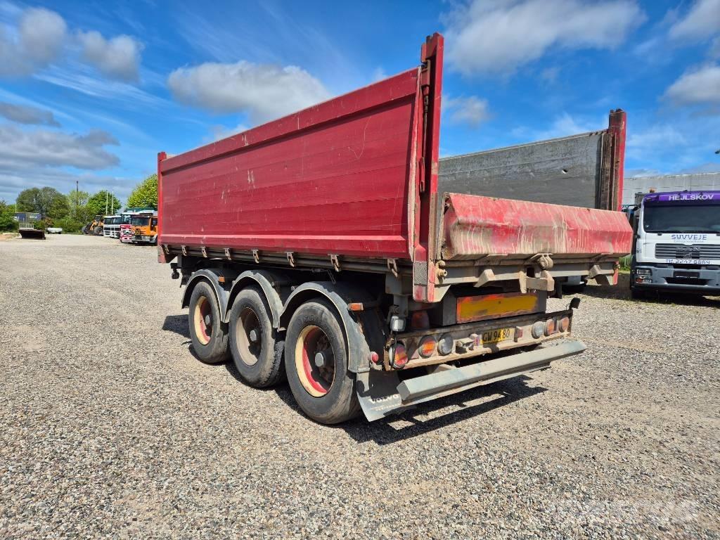 Nopa 3 axle tipper Самосвальные прицепы