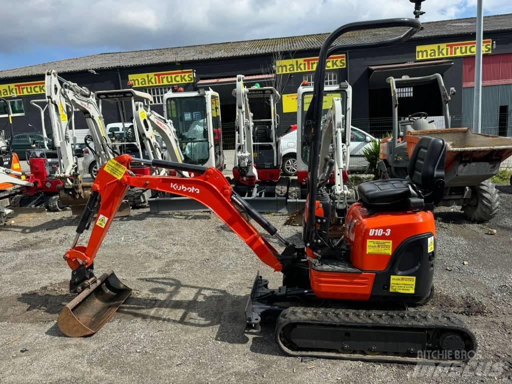 Kubota U 10-3 Мини-экскаваторы