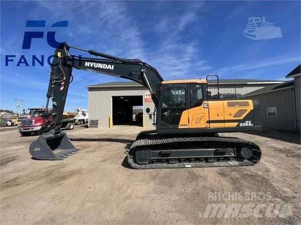 Hyundai 220lc Гусеничные экскаваторы