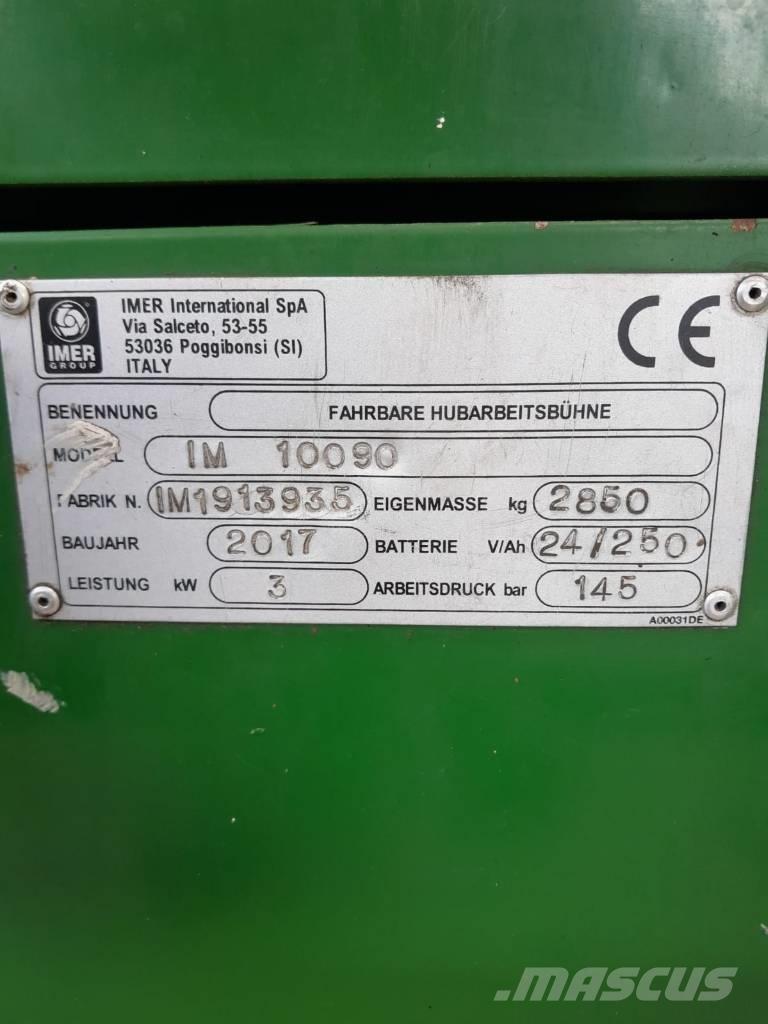 Imer IM 10090 Ножничные подъемники