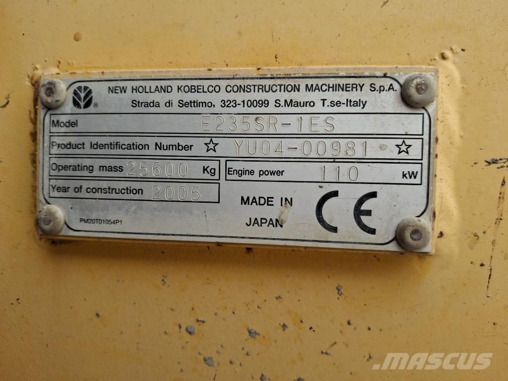 New Holland E 235 SR Гусеничные экскаваторы
