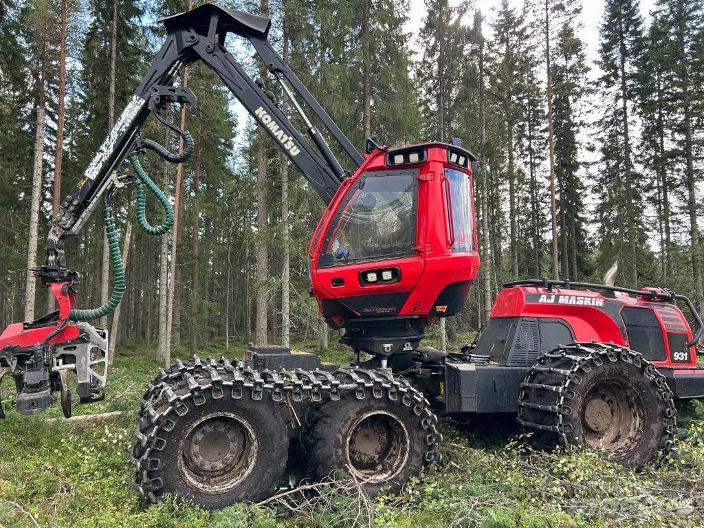 Komatsu 931 Харвестеры