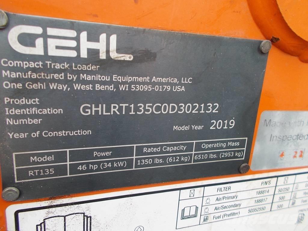Gehl RT135 Мини-погрузчики
