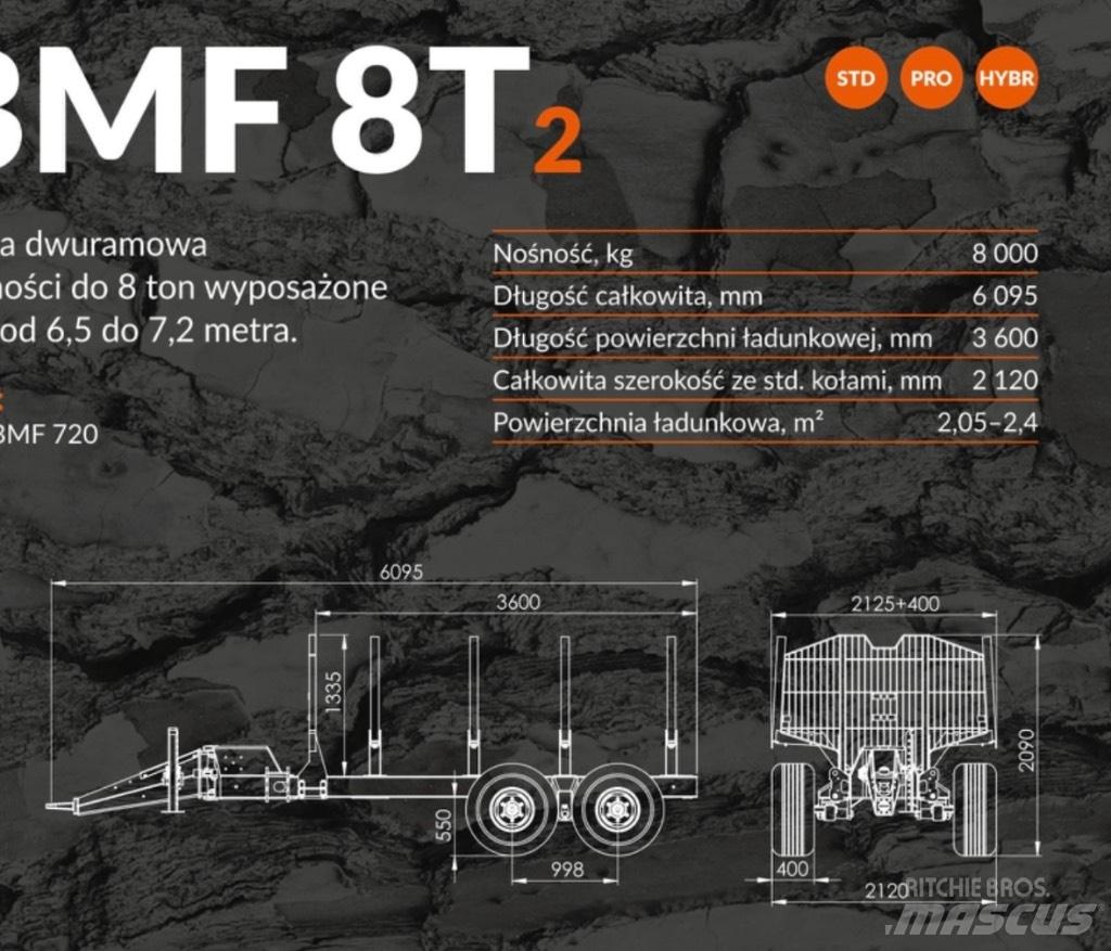 BMF 8T2 650 Лесные прицепы
