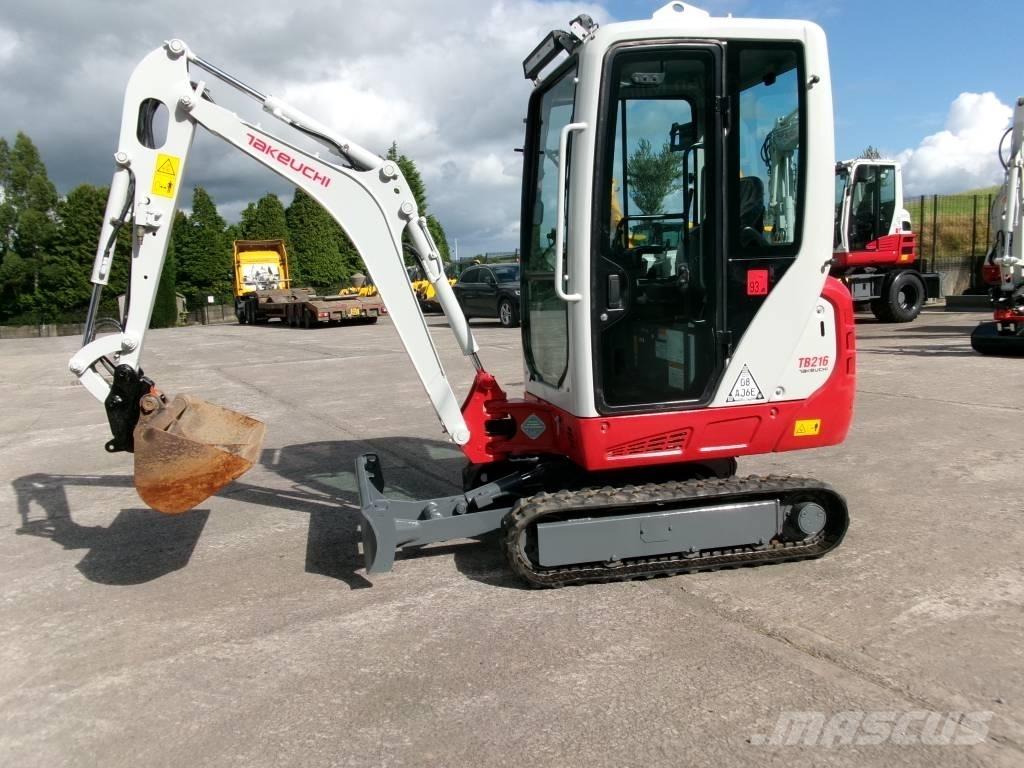 Takeuchi TB 216 Мини-экскаваторы