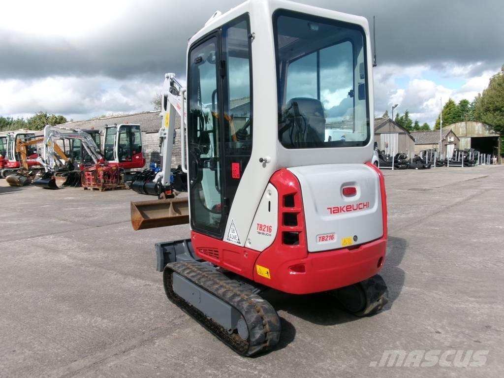 Takeuchi TB 216 Мини-экскаваторы