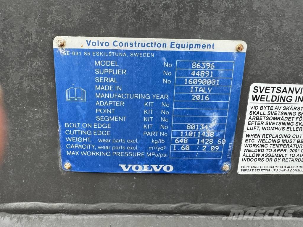 Volvo 1.6m Bucket Ковши