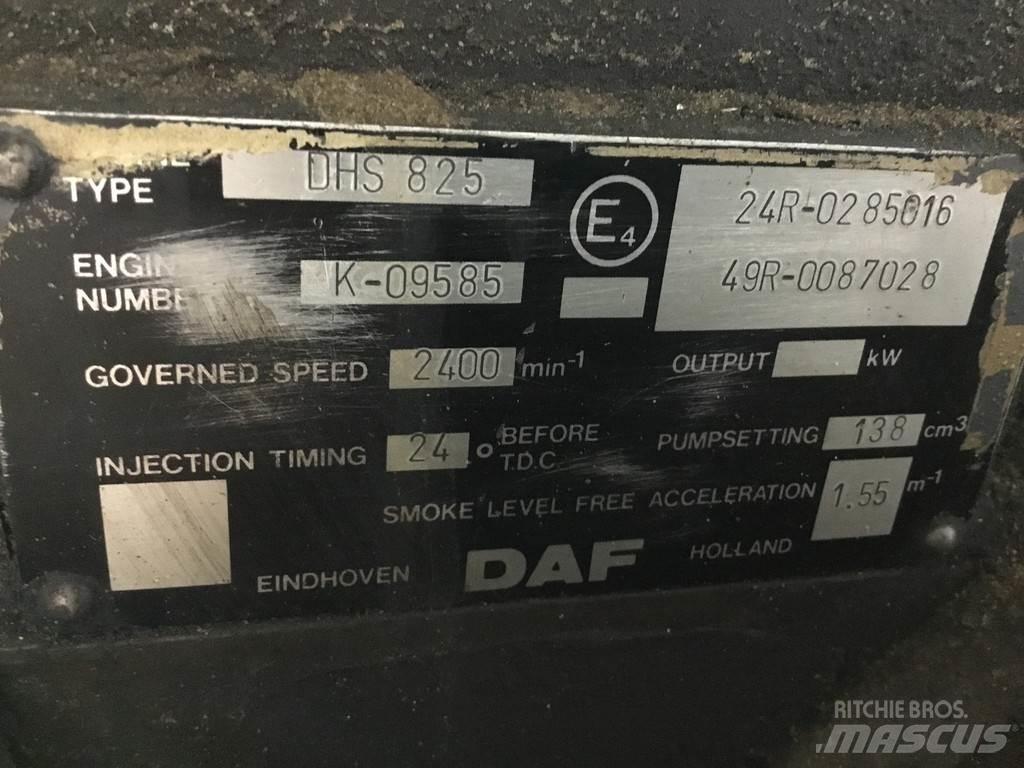 DAF DHS825 USED Двигатели