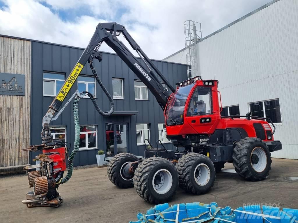 Komatsu 901 Харвестеры