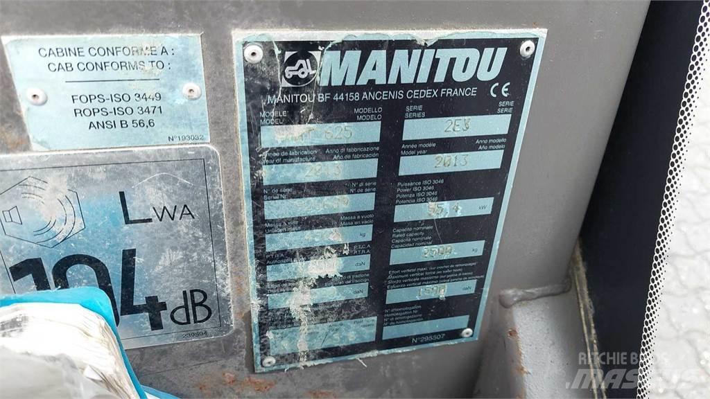 Manitou MT625T Телескопические погрузчики