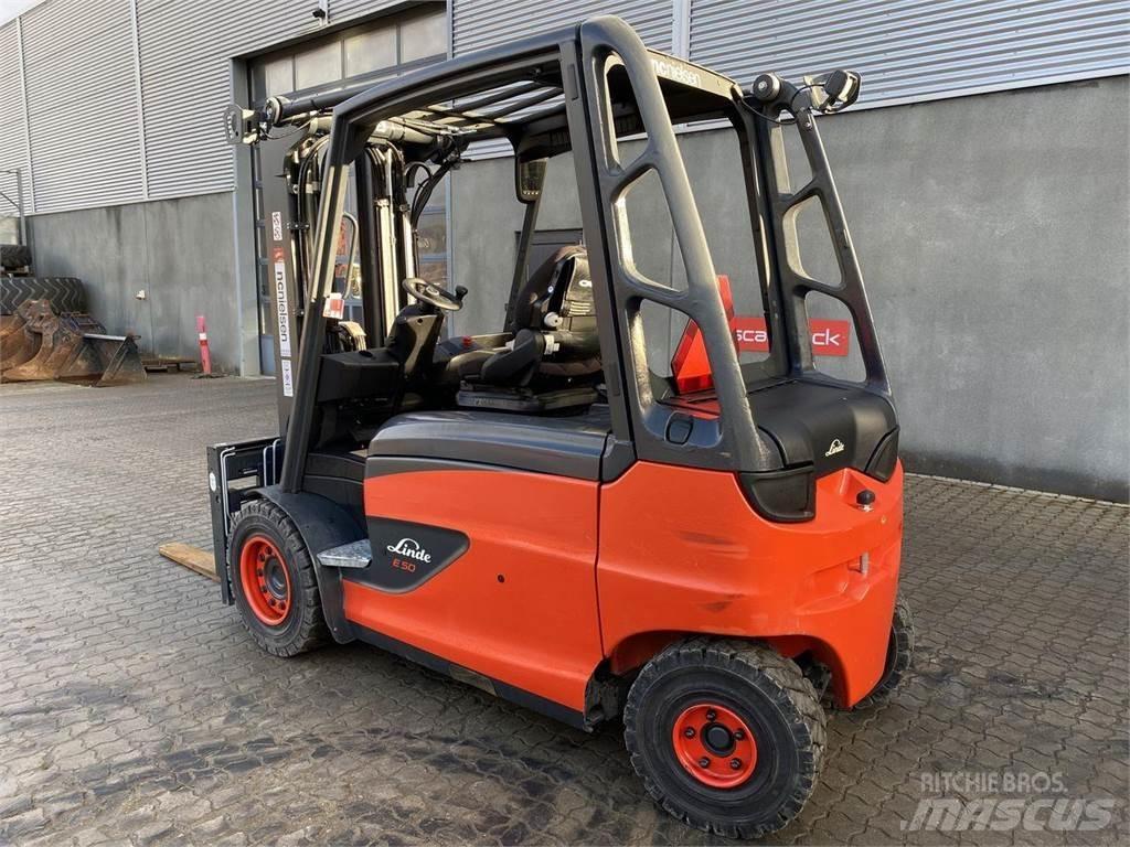 Linde E50 Электропогрузчики