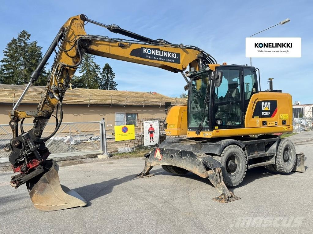 CAT 314 F Колёсные экскаваторы