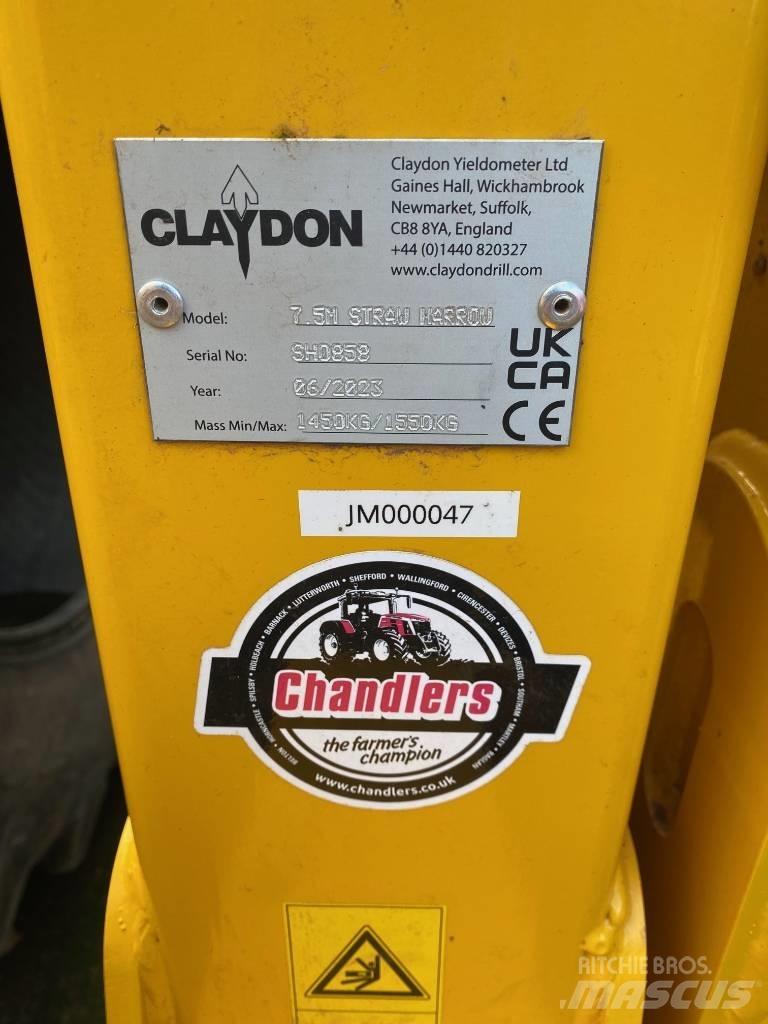 Claydon 7.5M HARROW Пружинные бороны