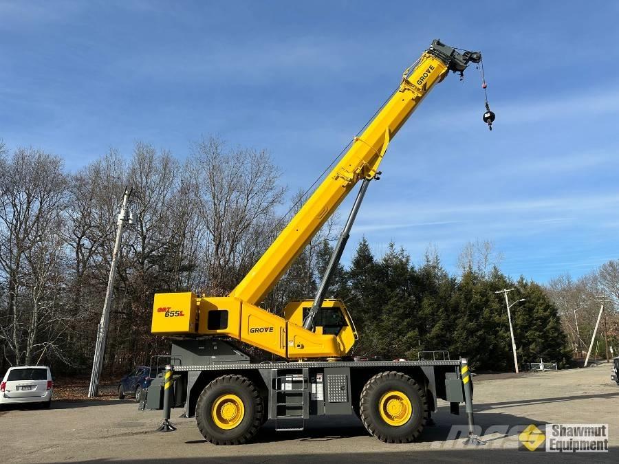 Grove RT 655 Автокраны вездеходы
