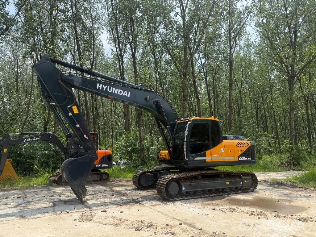 Hyundai R220lc-9s Гусеничные экскаваторы