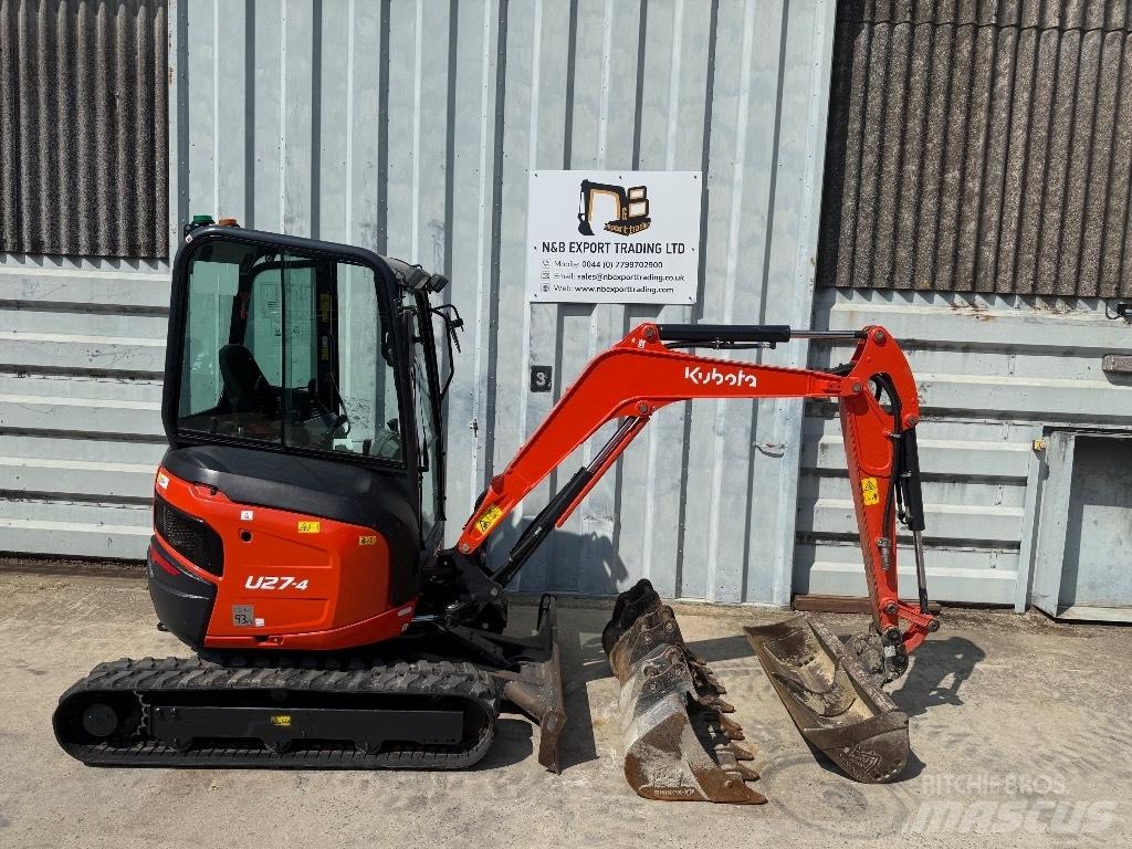 Kubota U 27 Мини-экскаваторы
