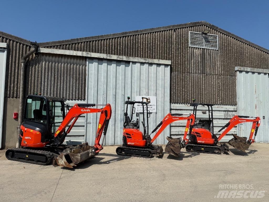Kubota U 27 Мини-экскаваторы