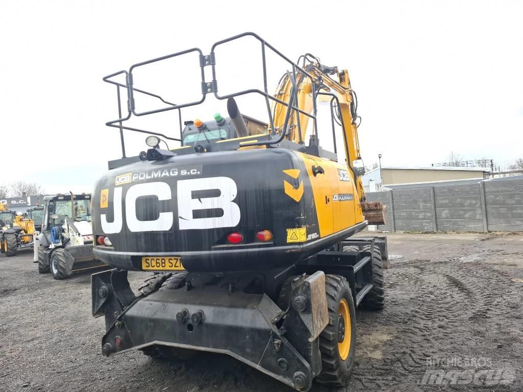 JCB JS 160 W Колёсные экскаваторы