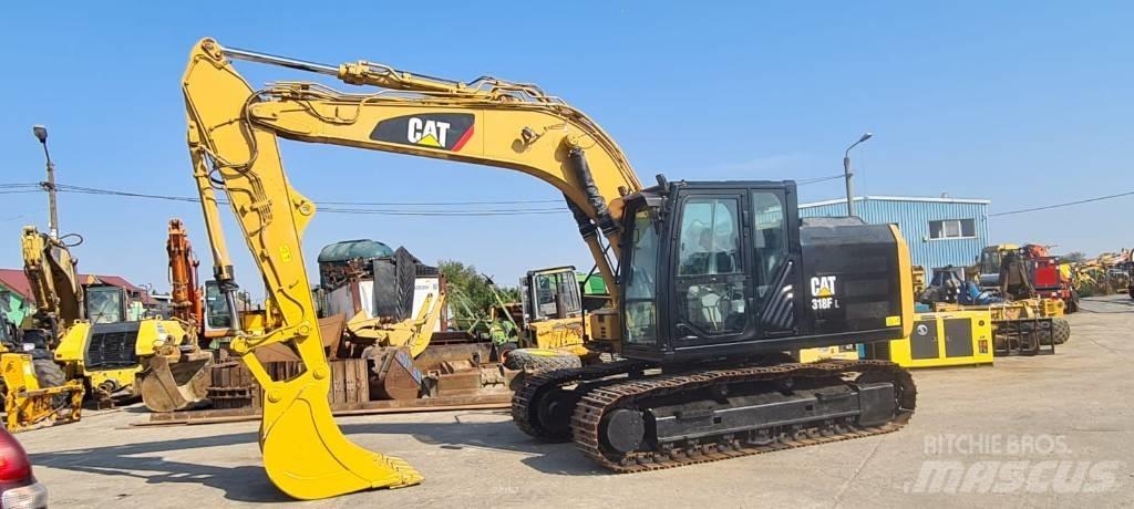 CAT 318FL Гусеничные экскаваторы