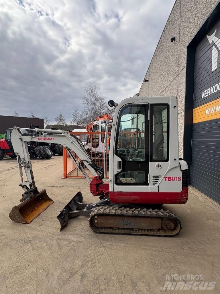 Takeuchi TB016 Мини-экскаваторы