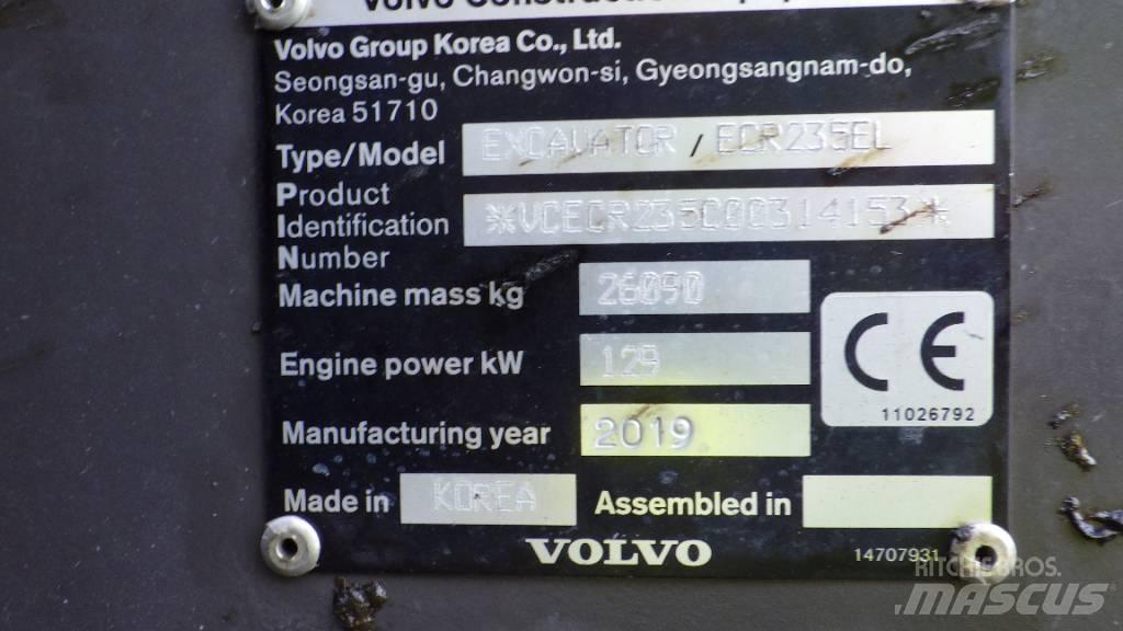 Volvo ECR235EL Гусеничные экскаваторы