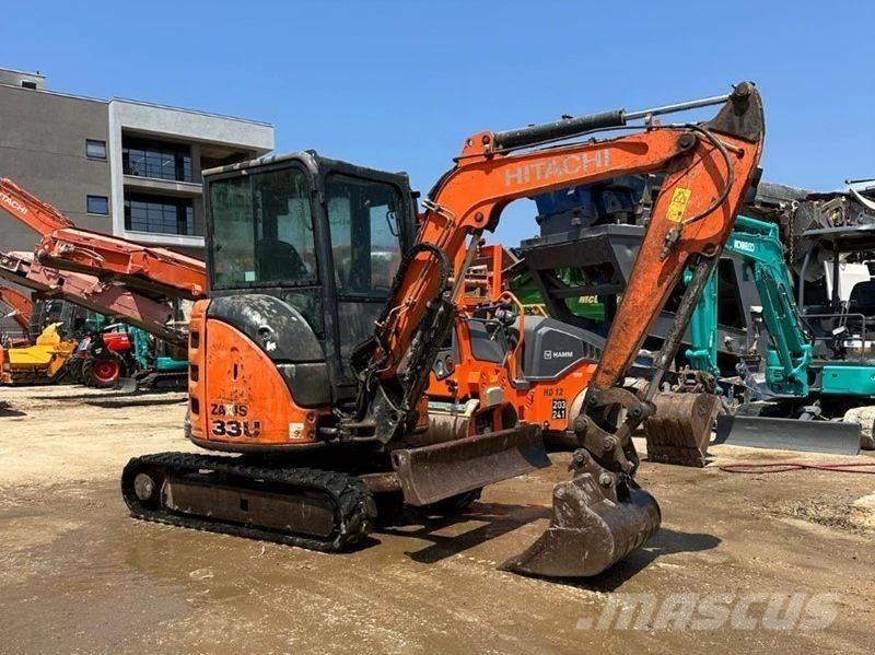 Hitachi ZX 33 U-5 Мини-экскаваторы
