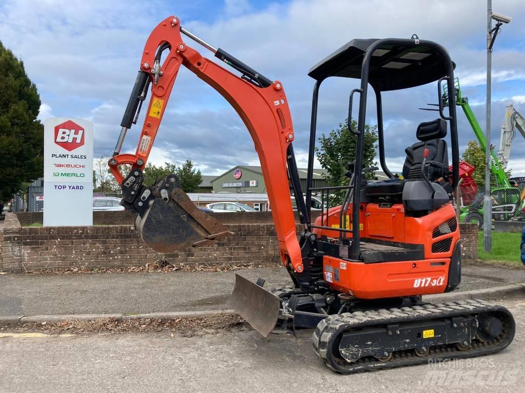 Kubota U 17-3 Мини-экскаваторы