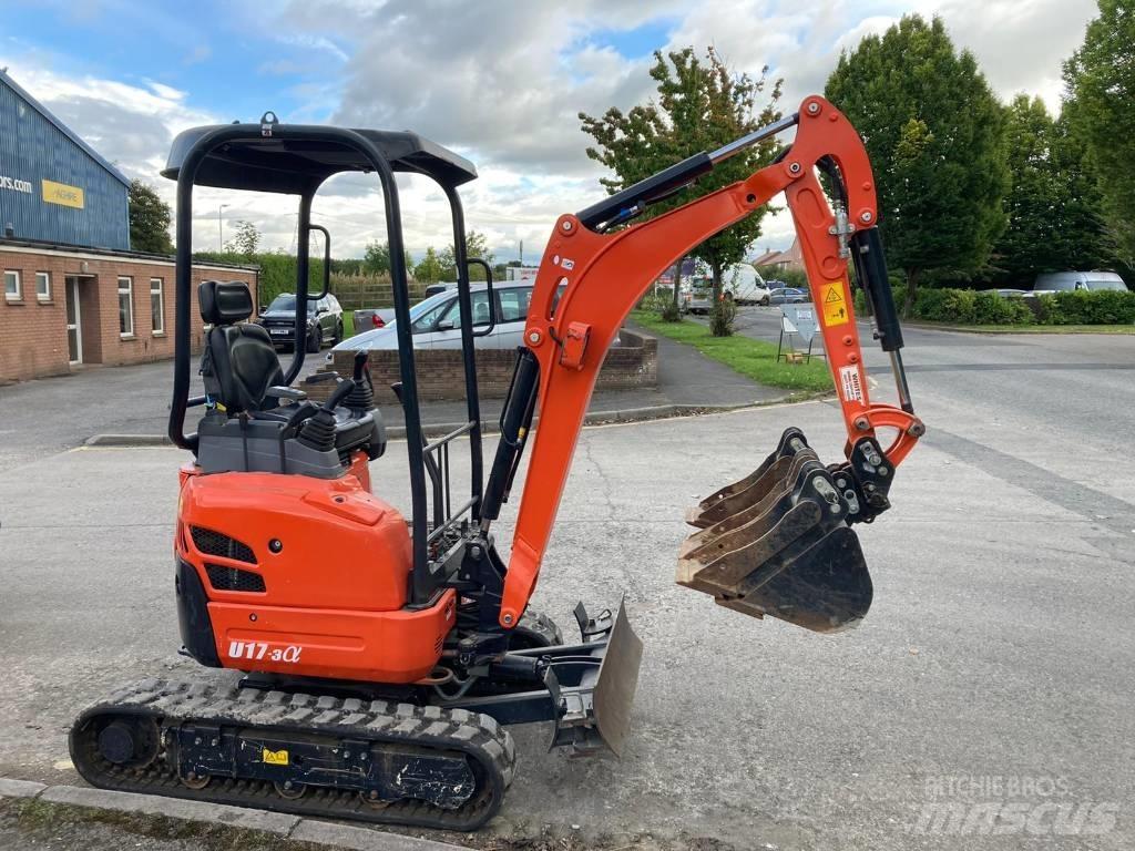 Kubota U 17-3 Мини-экскаваторы