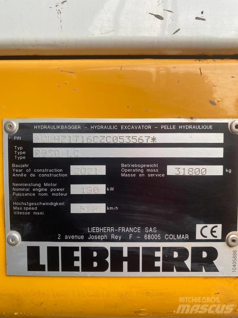 Liebherr R 930 LC Гусеничные экскаваторы
