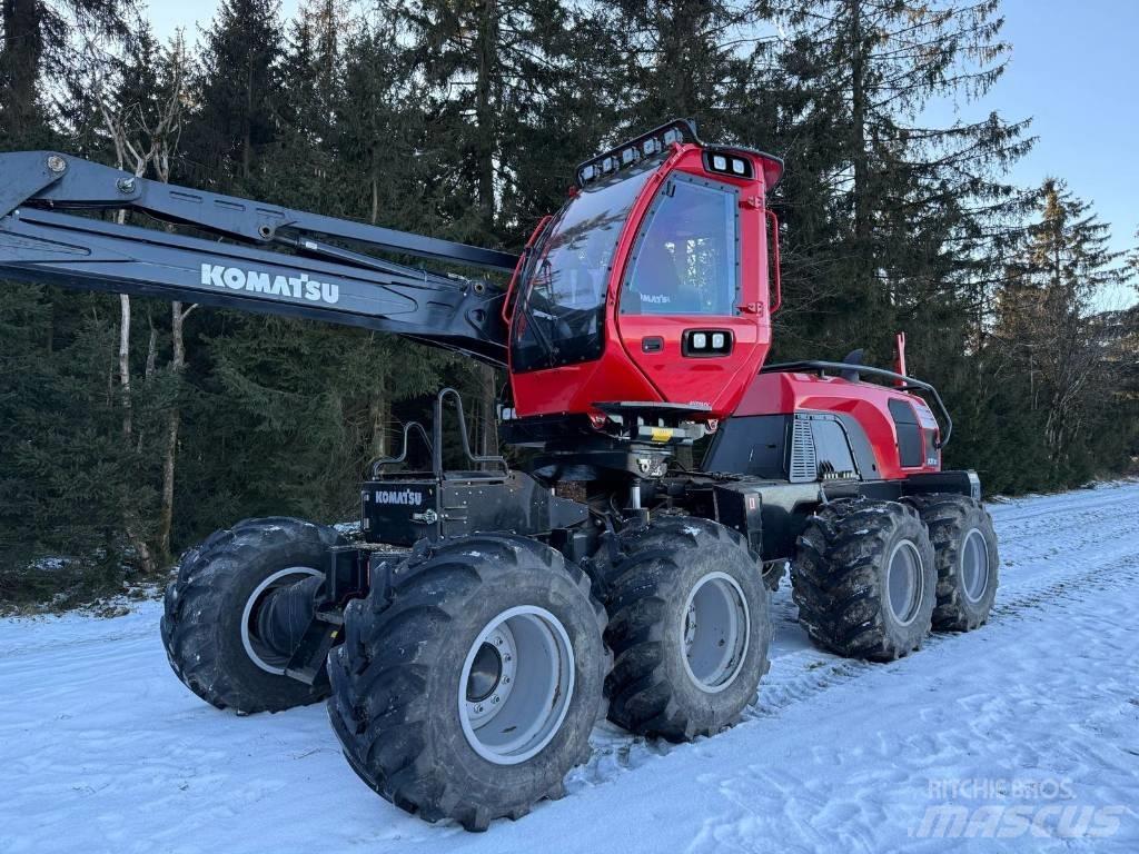 Komatsu 931 XC Харвестеры
