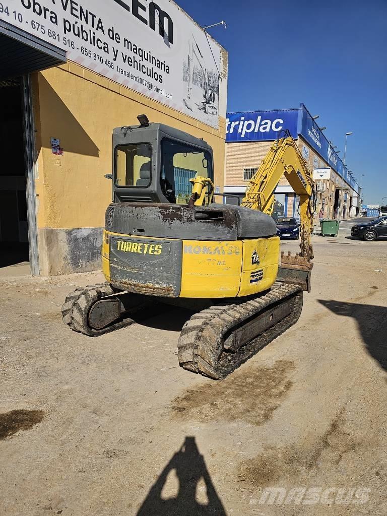Komatsu PC 78 MR Малые экскаваторы 7т-12т