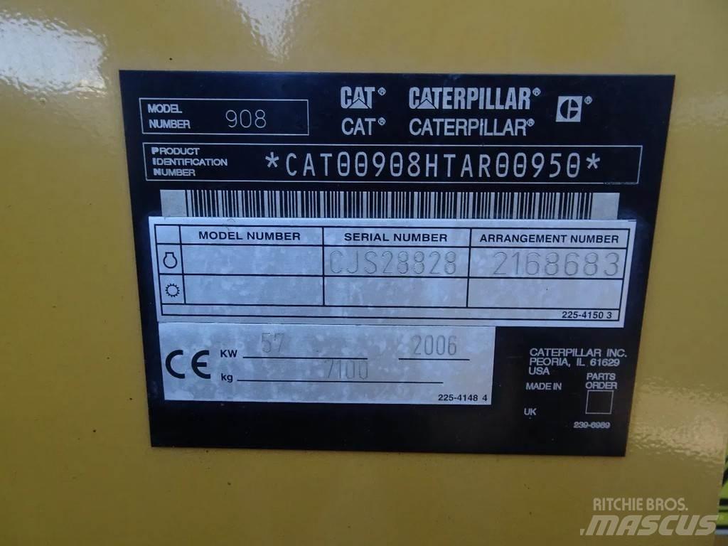 CAT 908 Фронтальные погрузчики