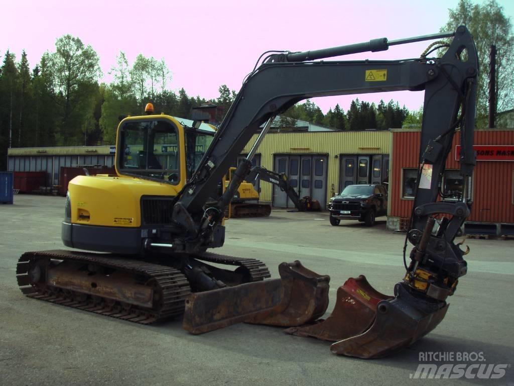 Volvo ECR 88 Малые экскаваторы 7т-12т