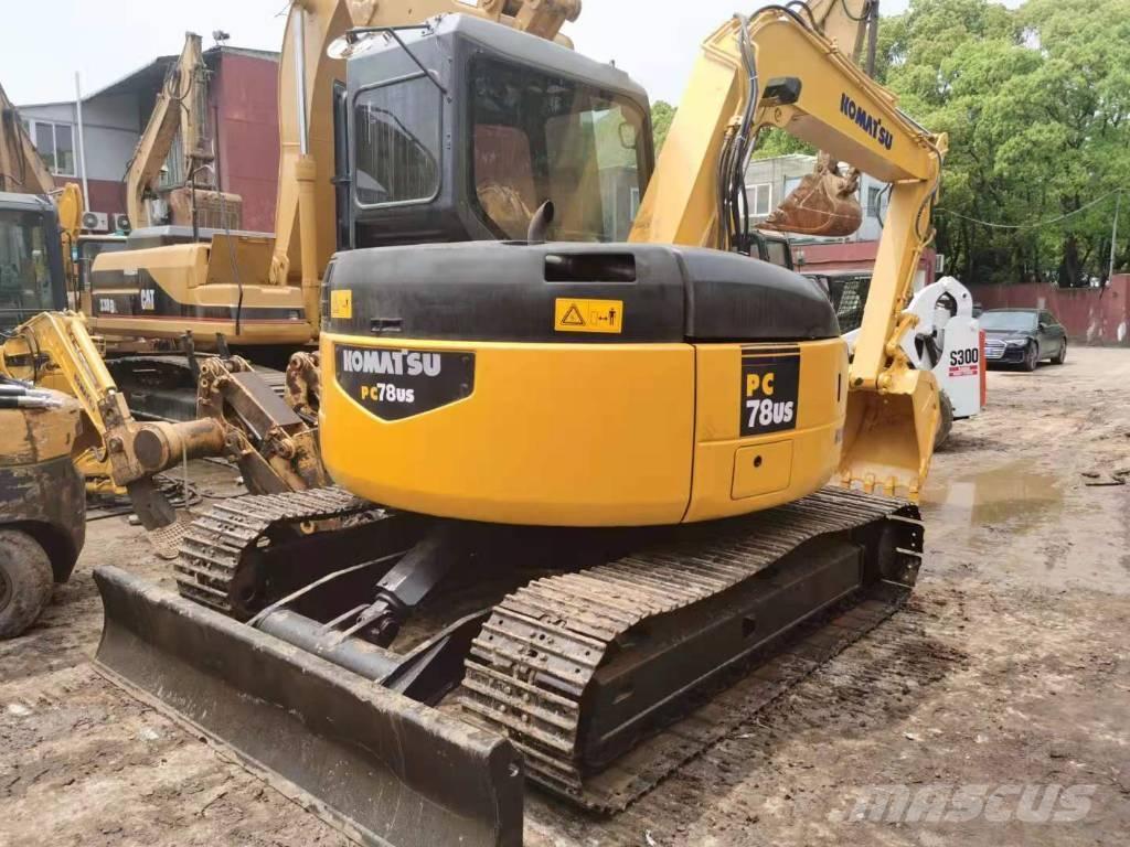 Komatsu PC 78 US-6NO Малые экскаваторы 7т-12т