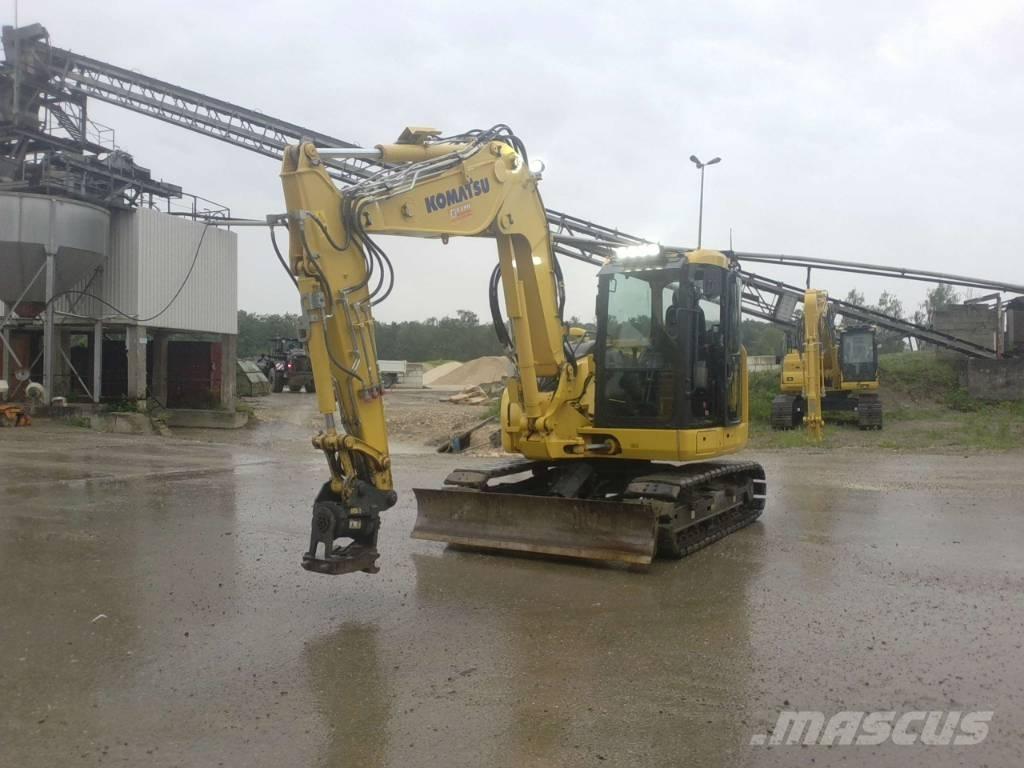 Komatsu PC 88 MR-11 Малые экскаваторы 7т-12т