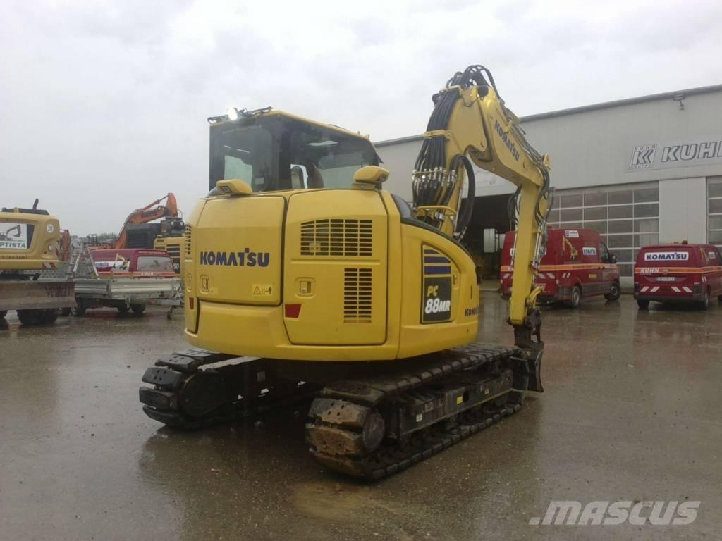 Komatsu PC 88 MR-11 Малые экскаваторы 7т-12т