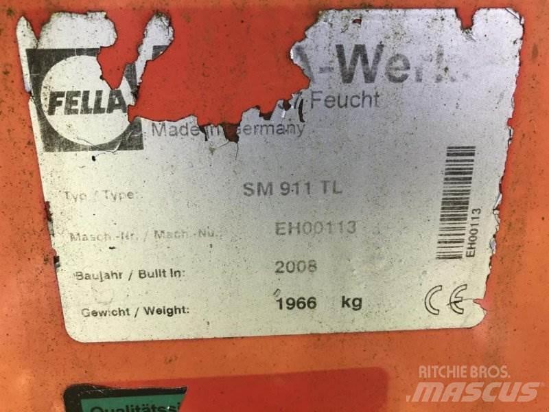 Fella SM 911 TL Косилки плющилки