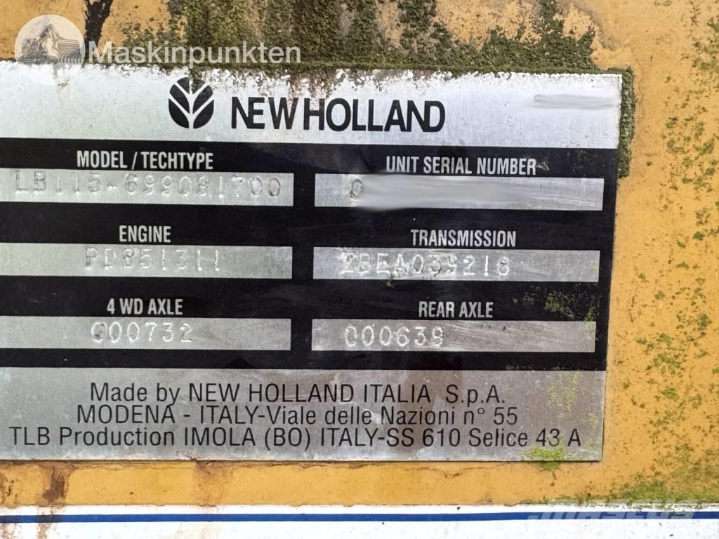 New Holland LB 115 Экскаваторы-погрузчики